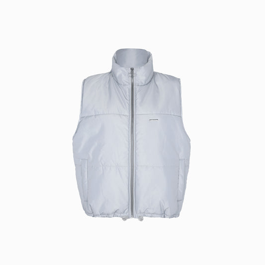 MS Silver Puffer Vest