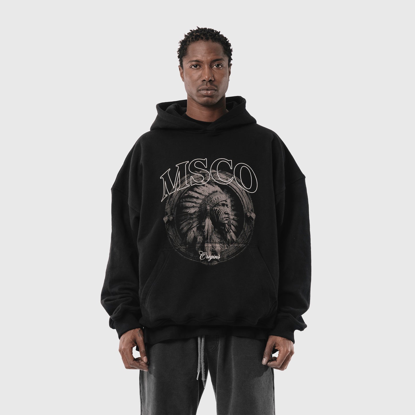 Origins Hoodie Black