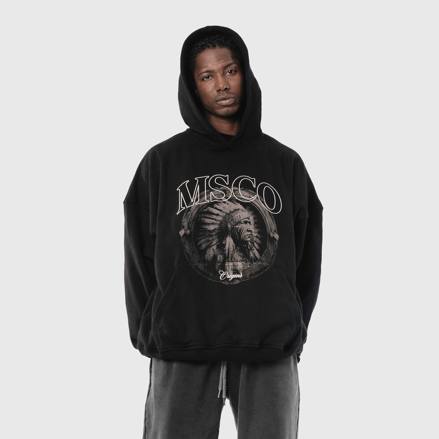 Origins Hoodie Black